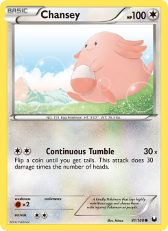 Chansey DEX 81