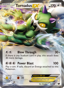 Tornadus-EX DEX 90