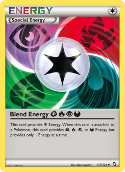 Blend Energy Grass Fire Psychic Darkness DRX 117