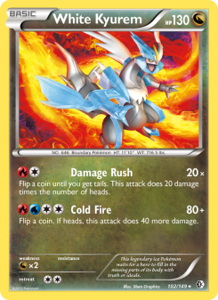 White Kyurem BCR 102