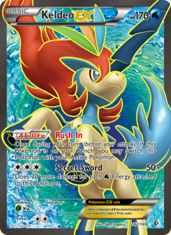 Keldeo-EX BCR 142