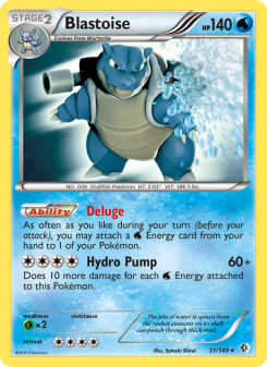 Blastoise BCR 31