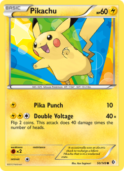 Pikachu BCR 50
