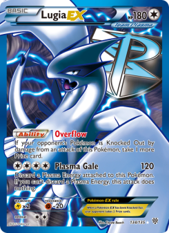 Lugia-EX #134 — Uragano Plasma