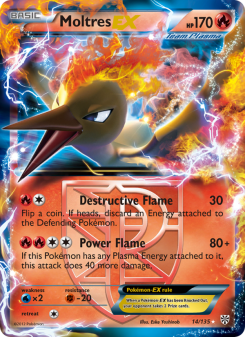 Moltres-EX PLS 14