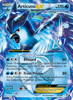 Articuno-EX PLS 25