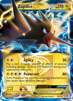 Zapdos-EX PLS 48
