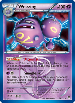 Weezing PLS 58