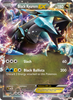 Black Kyurem-EX PLS 95