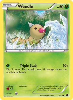 Weedle PLF 1