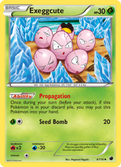 Exeggcute PLF 4