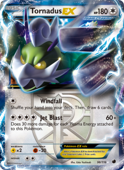 Tornadus-EX PLF 98