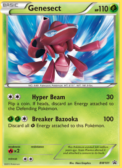 Genesect — Black Star Promo BW