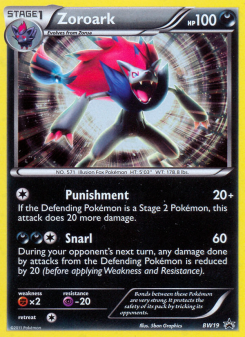 Zoroark BWP BW19