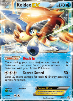 Keldeo-EX BWP BW61