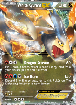 White Kyurem-EX BWP BW63