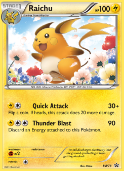 Raichu BWP BW78