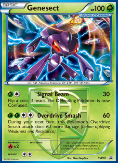 Genesect — Black Star Promo BW