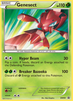 Genesect — Black Star Promo BW