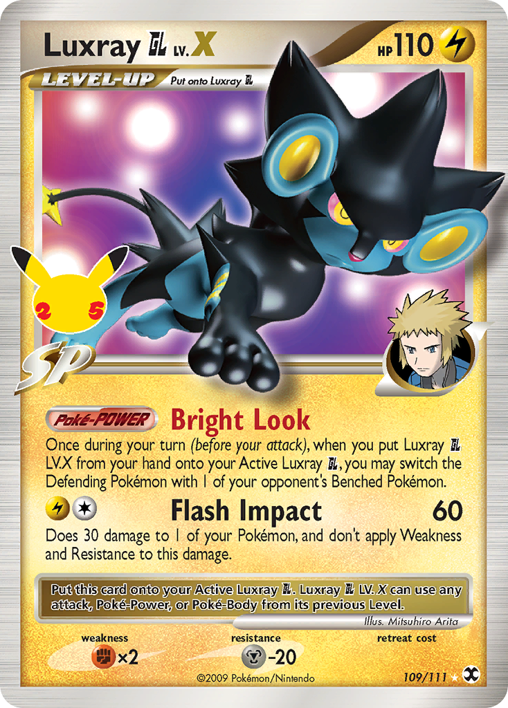 Luxray GL LV.X CEL25 109A