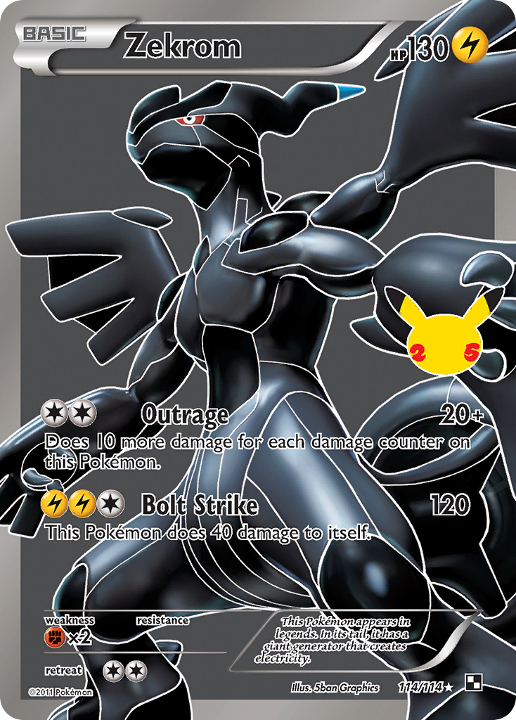 Zekrom CEL25 114A