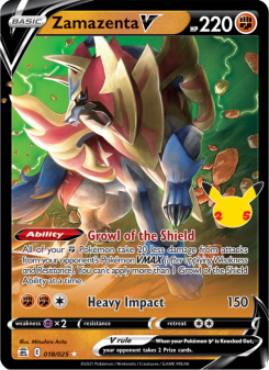 Zamazenta V CEL25 18
