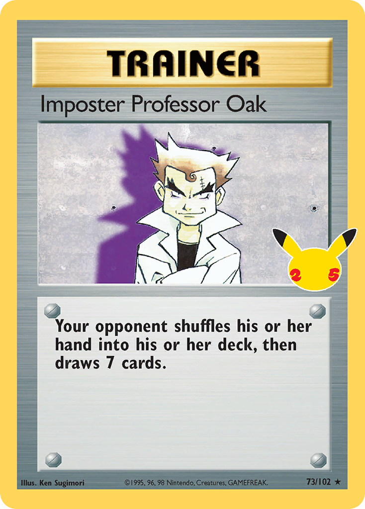 Imposter Professor Oak CEL25 73A