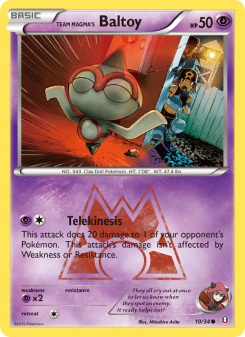 Team Magma's Baltoy DC1 10