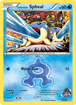 Team Aqua's Spheal DC1 3