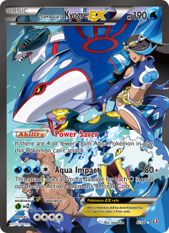 Team Aqua's Kyogre EX DC1 6