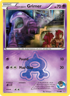 Team Aqua's Grimer DC1 7