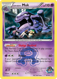 Team Aqua's Muk DC1 8