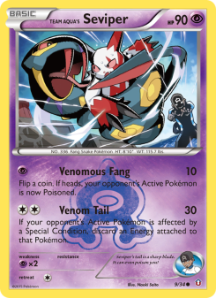Team Aqua's Seviper DC1 9