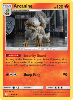 Arcanine DET1 6