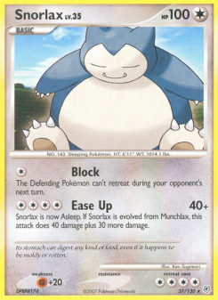 Snorlax DP 37