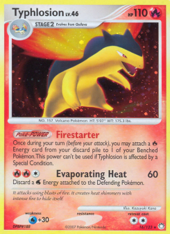 Typhlosion MT 16
