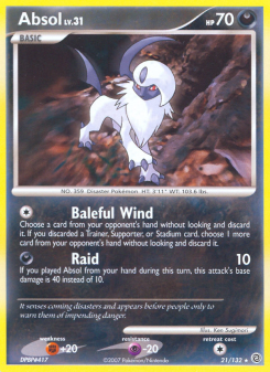 Absol #21 — Prodigi Segreti