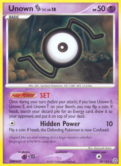 Unown S SW 39