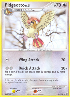 Pidgeotto SW 58