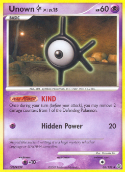 Unown K SW 68