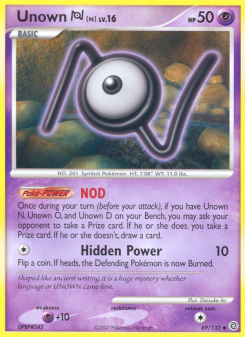 Unown N SW 69
