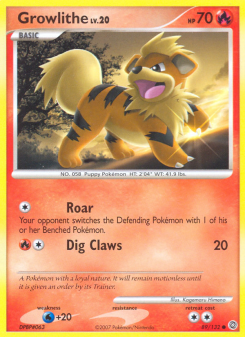 Growlithe SW 89
