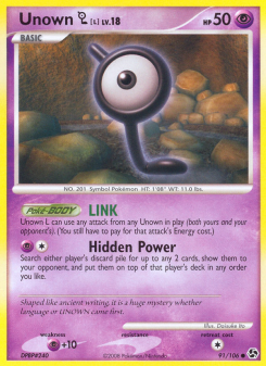 Unown L GE 91