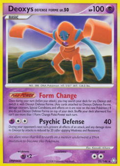 Deoxys Defense Forme LA 25
