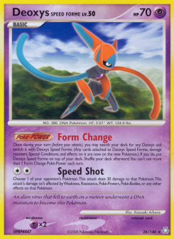 Deoxys Speed Forme LA 26