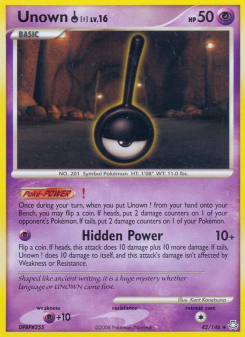 Unown ! LA 42