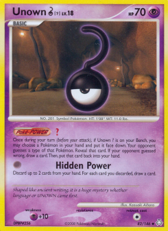 Unown ? LA 82