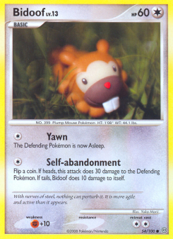 Bidoof SF 54