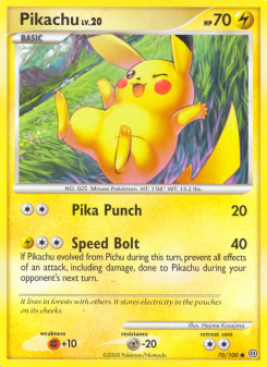 Pikachu SF 70