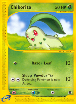 Chikorita ECARD1 100